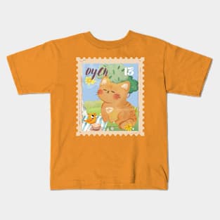 The Zoo Celebrity Oyen, The Orange Cat Kids T-Shirt